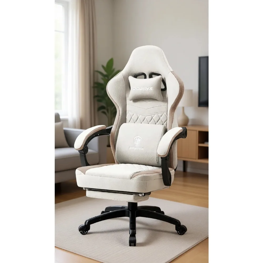 Massage - Sedia da gioco con tessuto traspirante,