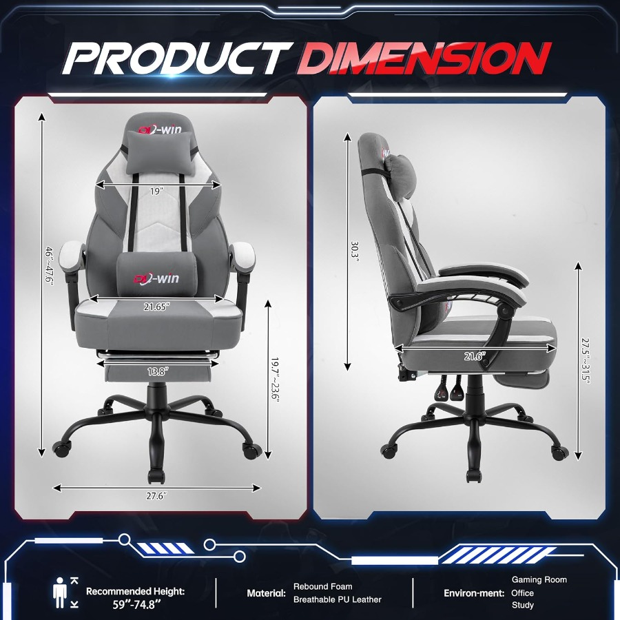 Sedia da gaming per adulti con - Massage recensione e prezzo