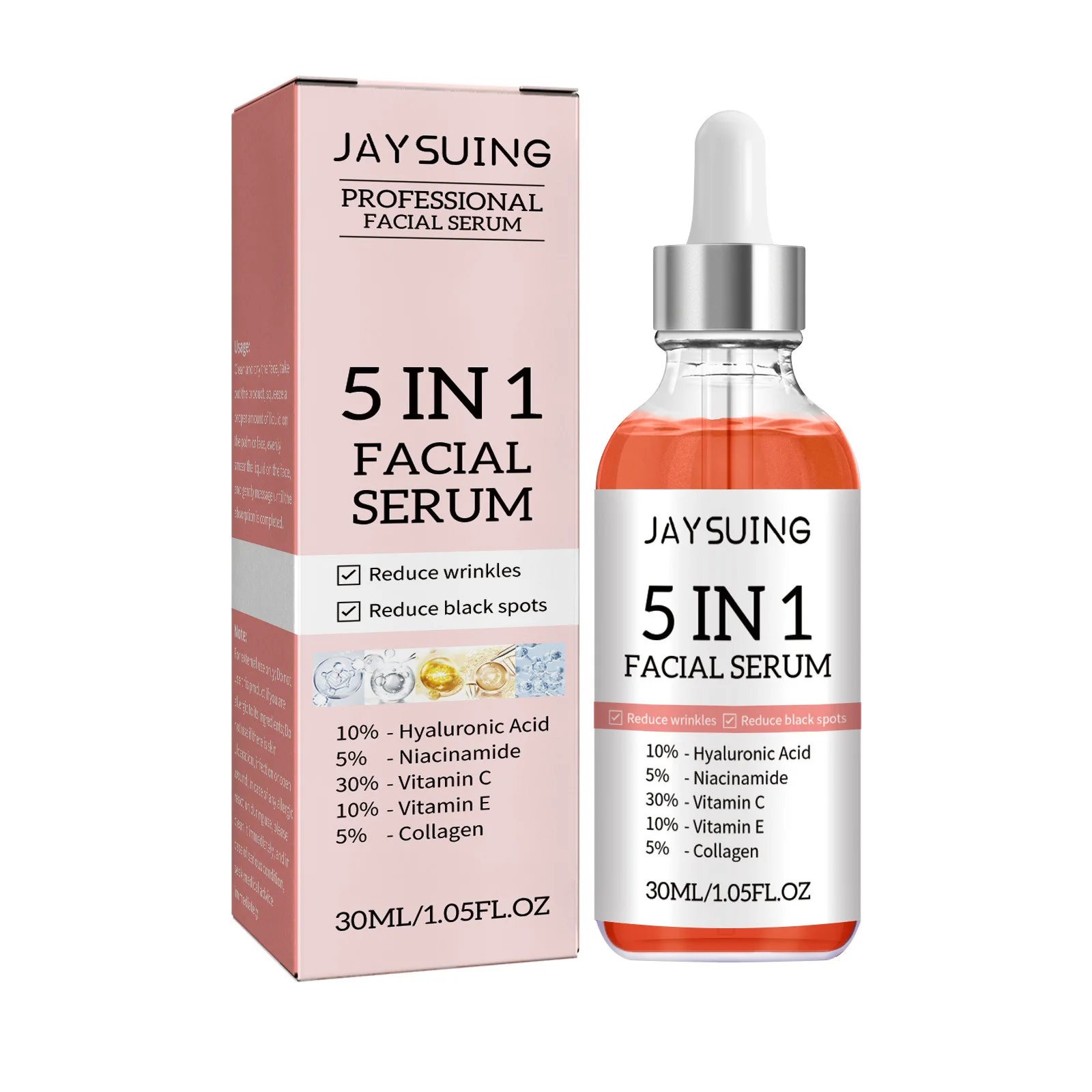 Siero viso idratante 5 in 1 id - Hyaluronic Acid Facial Serum recensione e prezzo