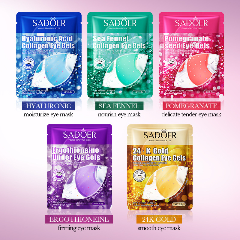SADOER 24K Oro Collagene Crist - Collagen Under Eye Patches recensione e prezzo