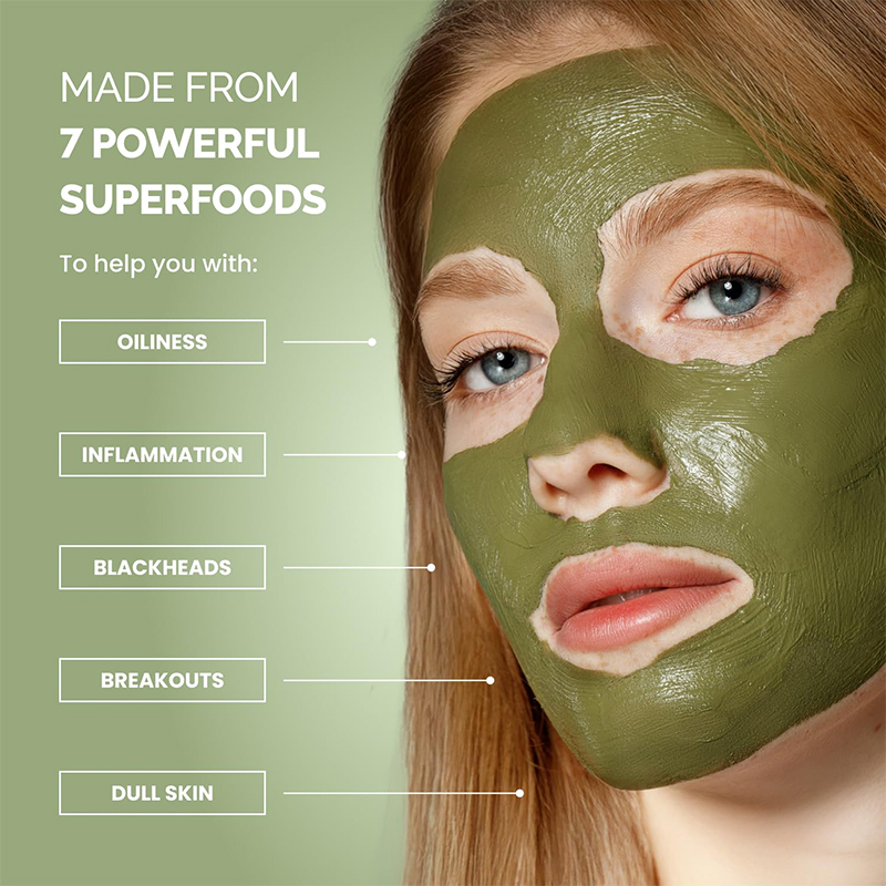 Maschera viso antiossidante al - Green Tea Cleansing Clay Mask recensione e prezzo