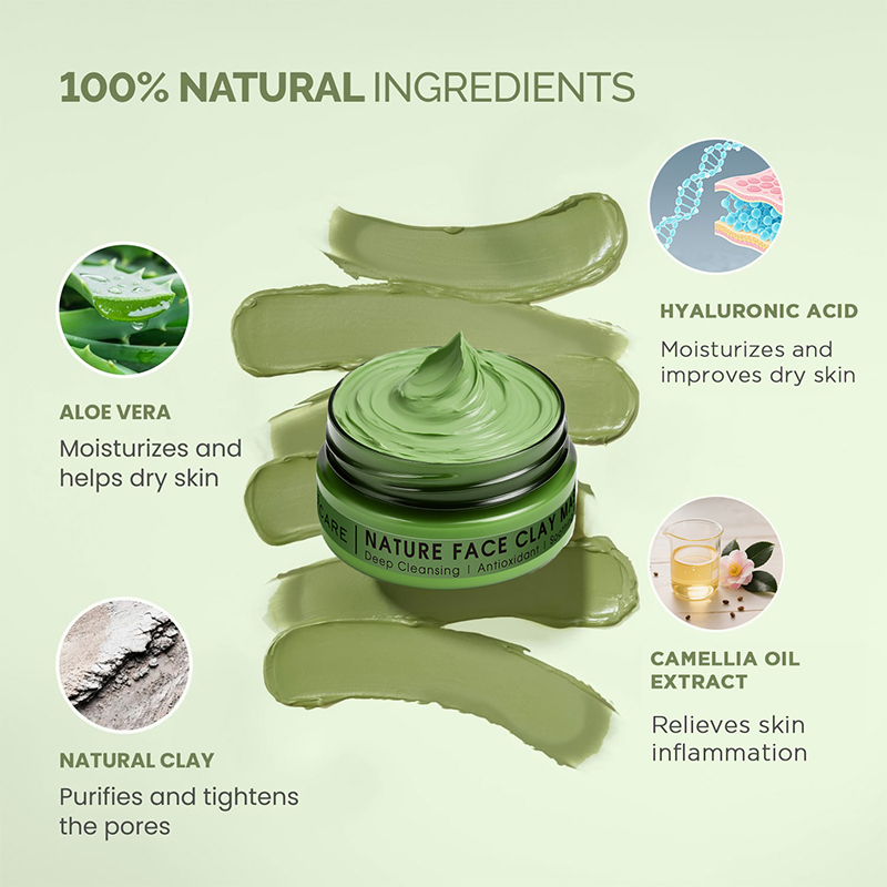 Maschera viso antiossidante al - Green Tea Cleansing Clay Mask recensione e prezzo