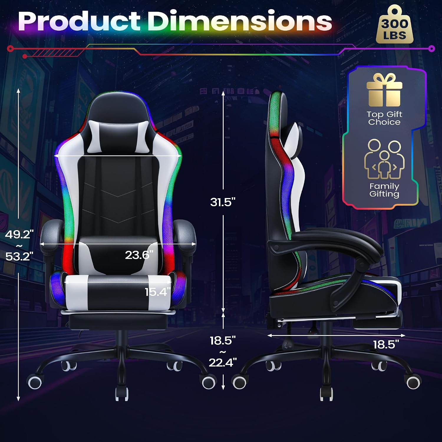Sedia da gaming Homall, sedia  - Massage recensione e prezzo
