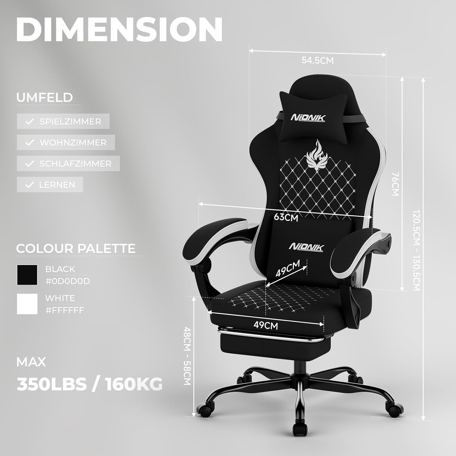 Sedia da gaming con funzione m - Massage recensione e prezzo